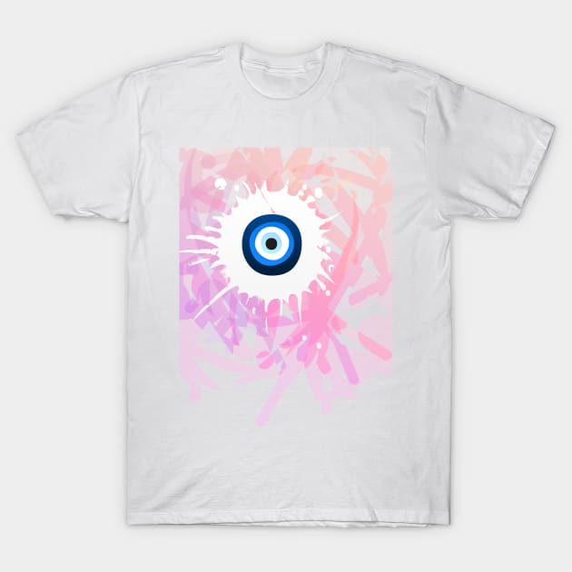 Turkish Evil Eye Bead #2 T-Shirt by A4AYN